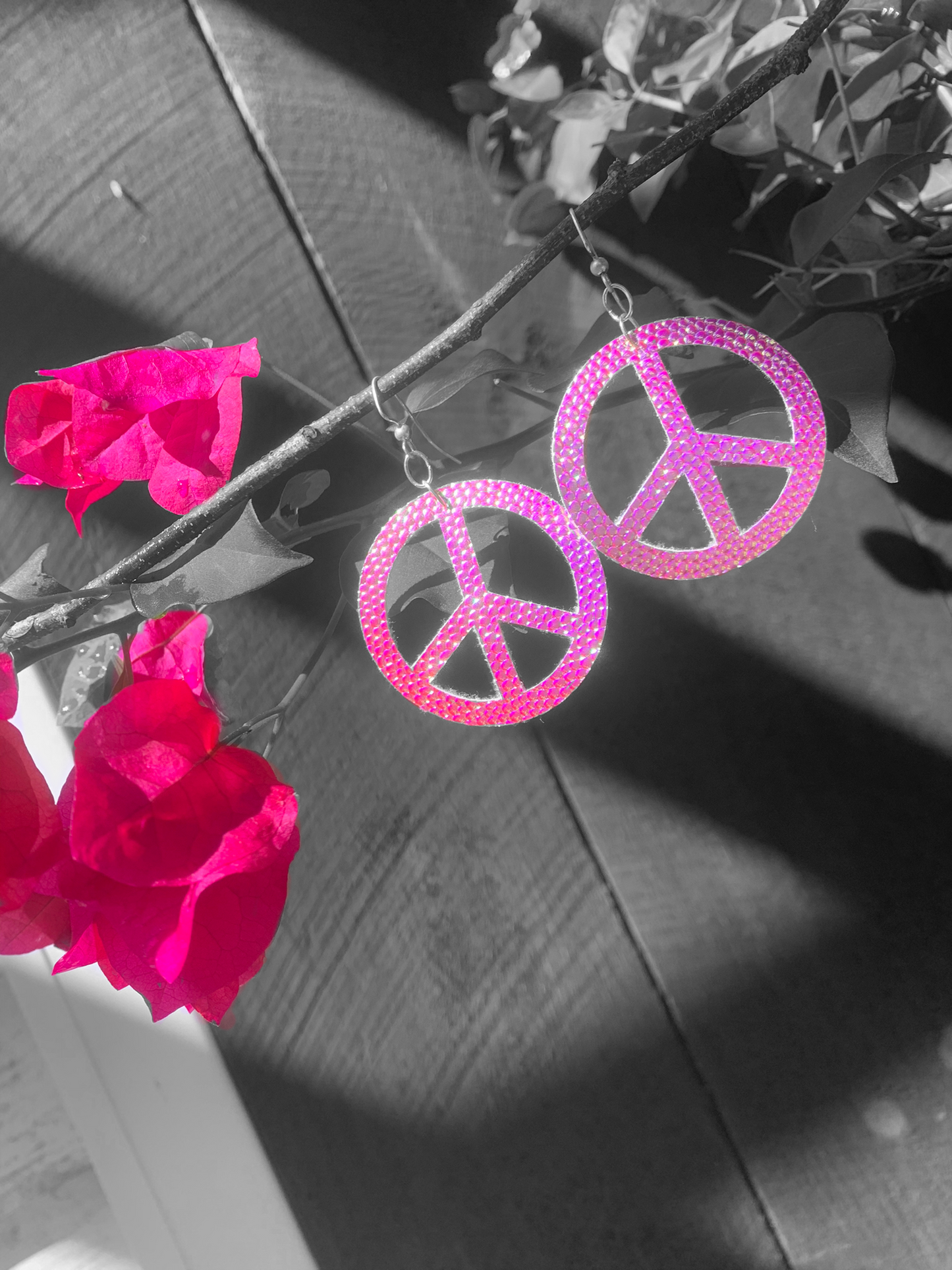 give peace a chance earrings