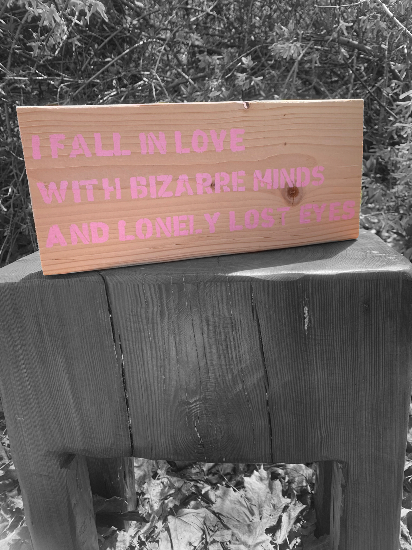 Lost eyes wood quote